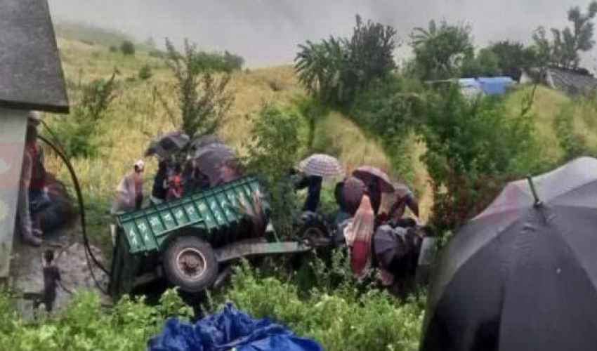 बझाङमा ट्याक्टर दुर्घटना हुँदा एक जनाको मृ*त्यु*