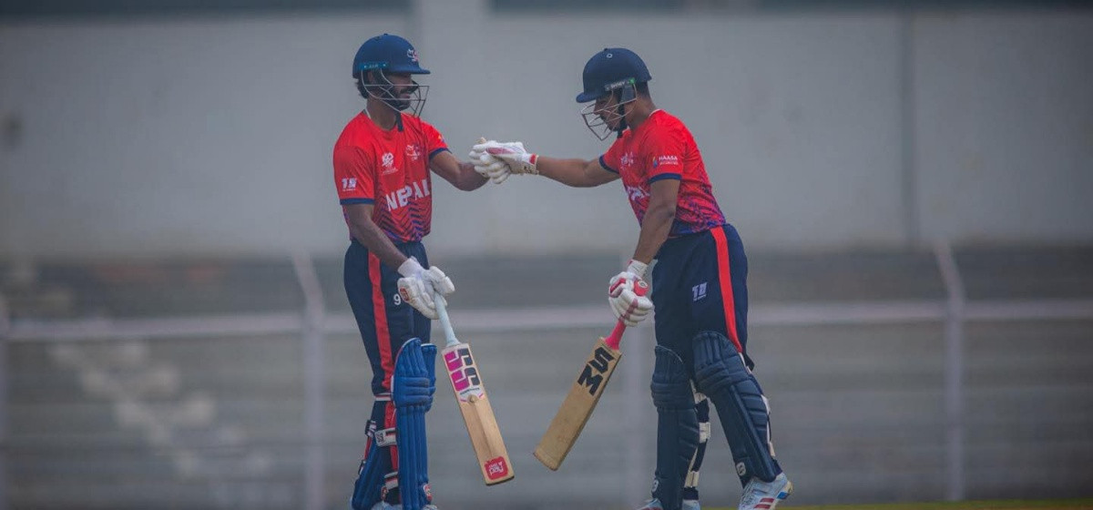 आरिफको अर्धशतक : नेपालले मुम्बईलाई दियो १८४ रनको लक्ष्य