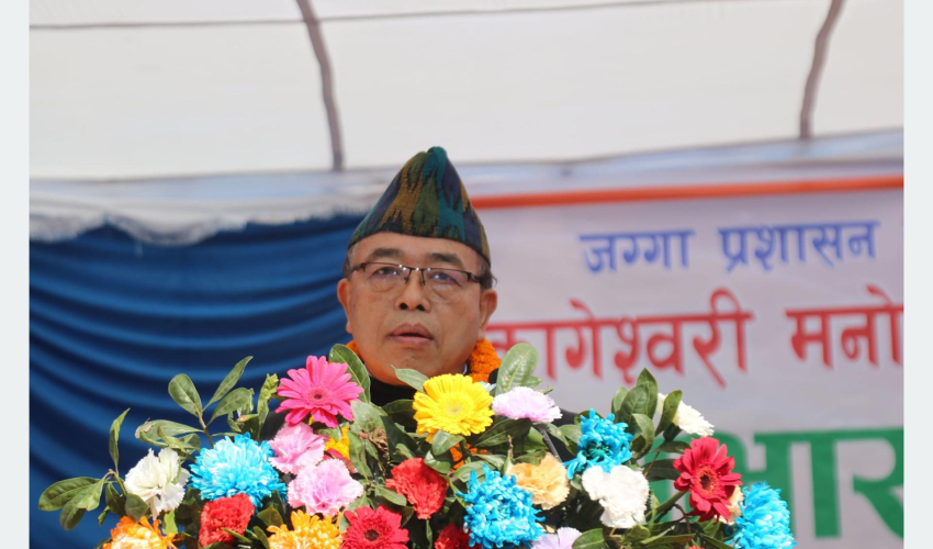 सुशासनको सुरुआत आफूबाटै हुनुपर्छः मन्त्री इङ्नाम