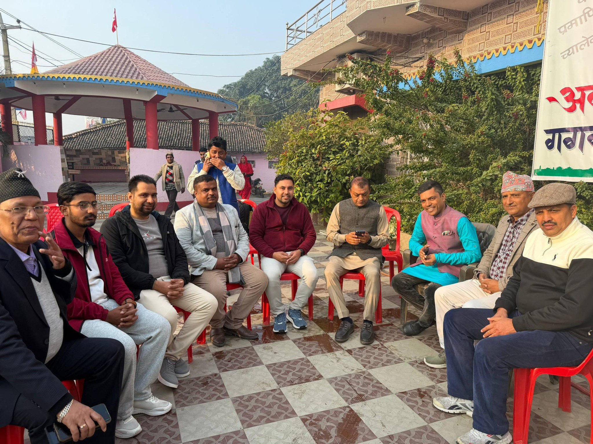 निर्वाचन क्षेत्रमा गफिएका गगन, लक्की नम्बर ४