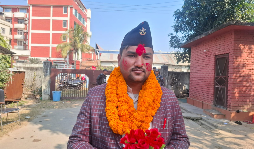 नेकपा माओवादीबाट कैलाली:५ मा सिंहको उम्मेदवारी