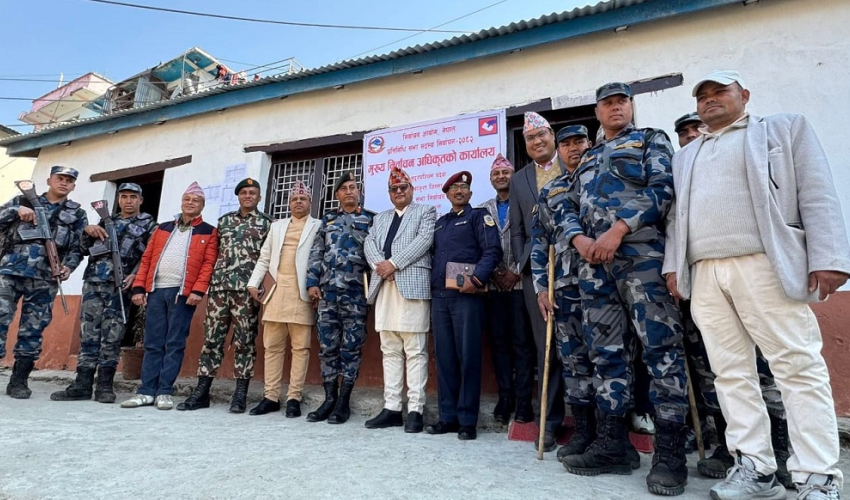 बाजुरामा मुख्य निर्वाचन अधिकृतको कार्यालय स्थापना