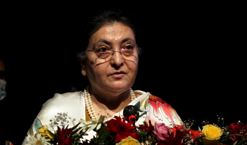 समृद्ध नेपालको आकाङ्क्षा साकार पार्नु नै सहिदप्रतिको सच्चा सम्मान होः पूर्वराष्ट्रपति भण्डारी