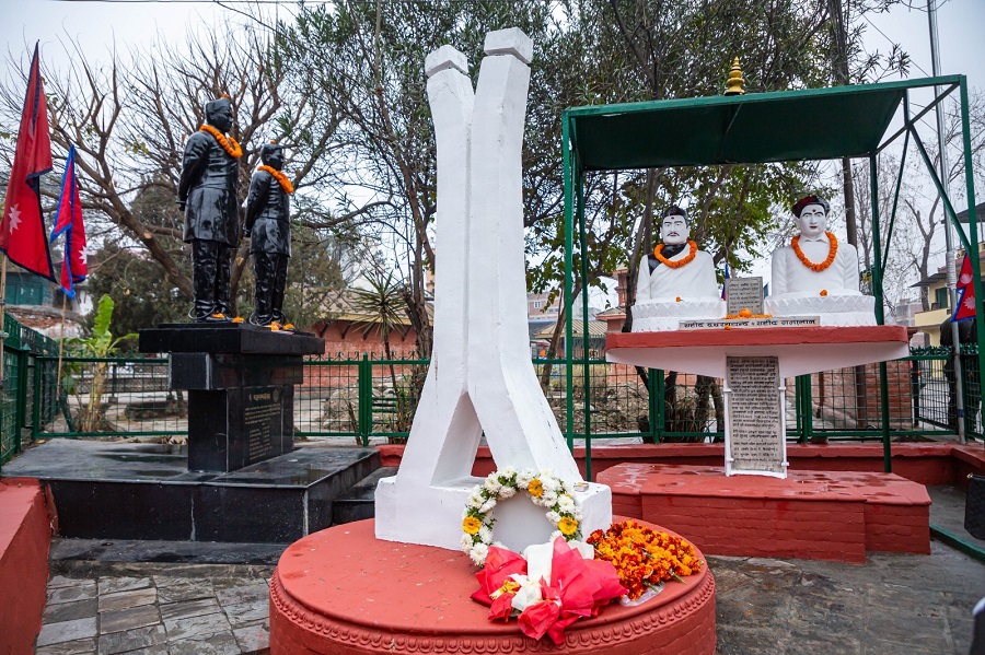 गंगालाल श्रेष्ठ र दशरथ चन्दलाई प्राणदण्ड दिइएको स्थानमा स्मृति सभा