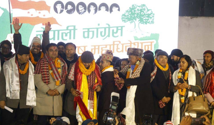 कांग्रेस केन्द्रीय समितिको बैठक बस्दै