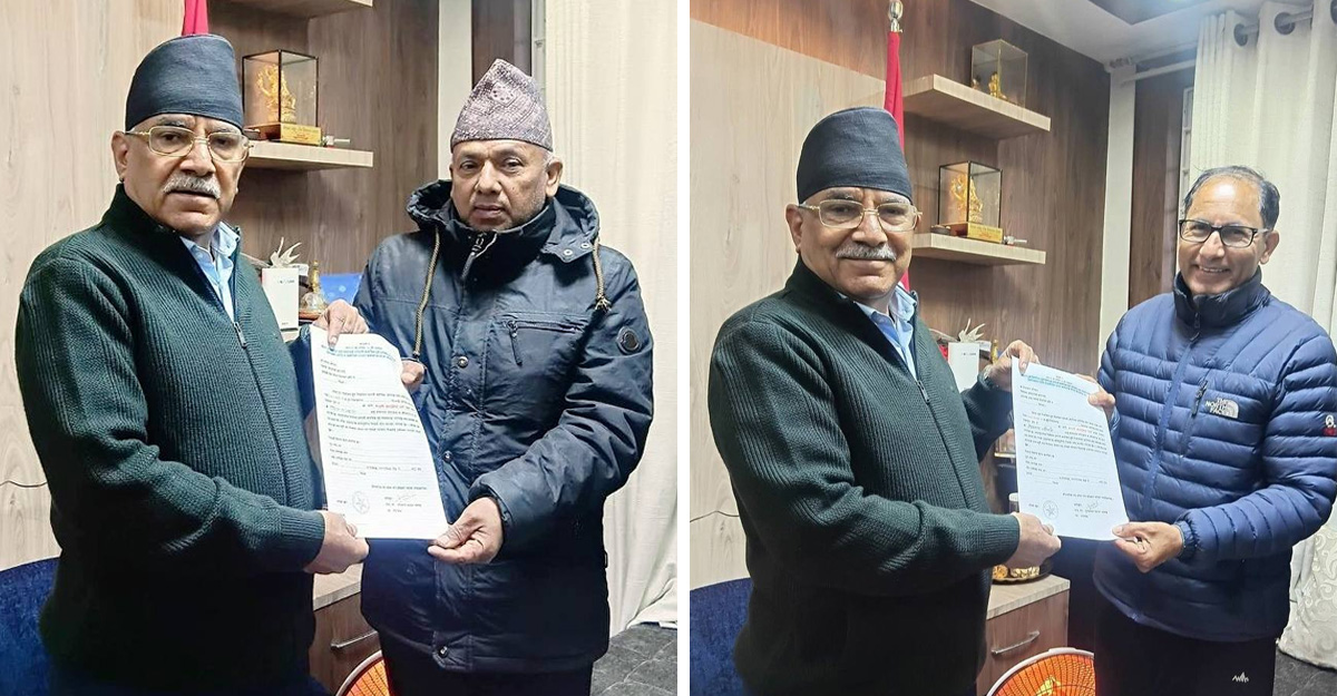 गोरखामा नेकपाका उम्मेदवारः १ मा हरिराज अधिकारी, २ मा लेखनाथ न्यौपाने