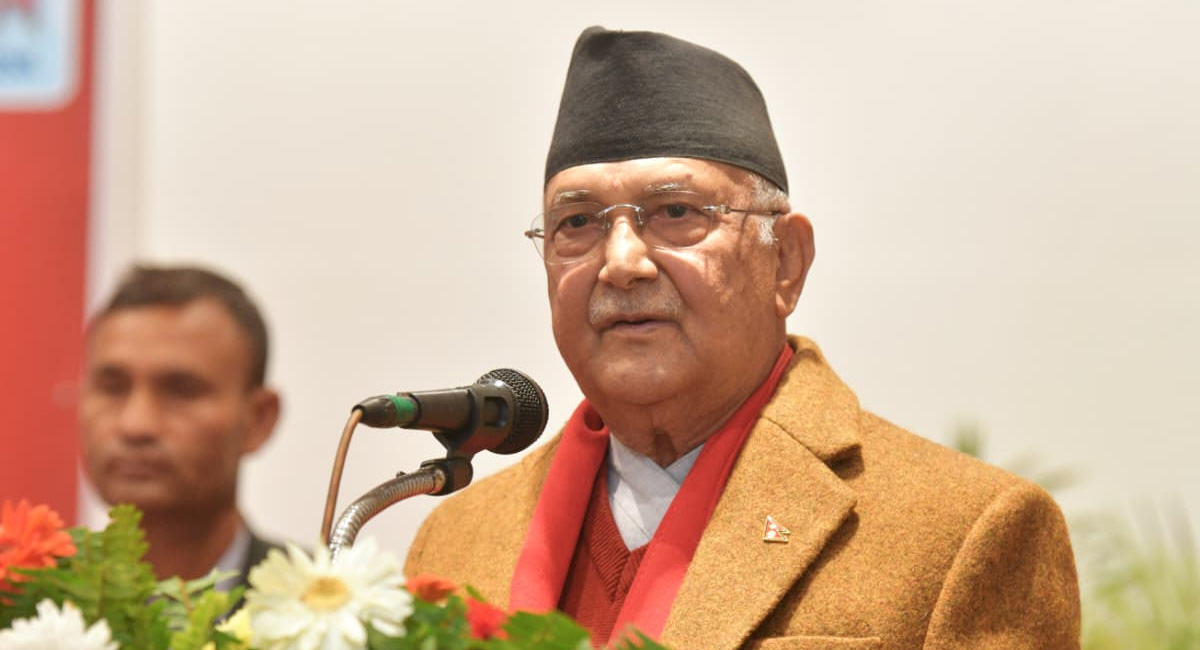 झापा–५ बाट एमाले अध्यक्ष ओलीको नाम सिफारिस