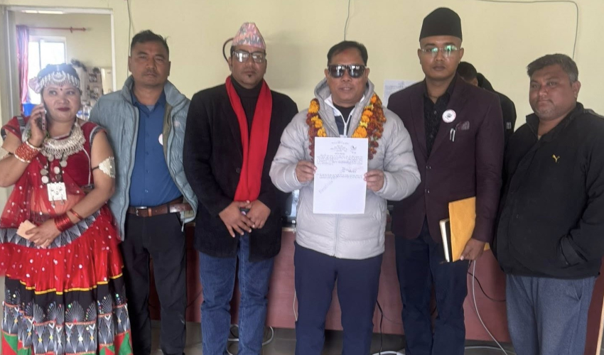 कैलाली–१ मा नागरिक उन्मुक्ति पार्टीबाट रेशमलाल चौधरीको उम्मेदवारी