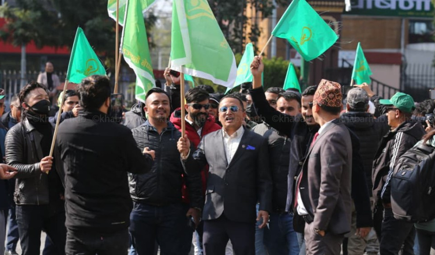 उपत्यकामा ‘उज्यालो नेपाल’को चुनावी यात्रा प्रारम्भ