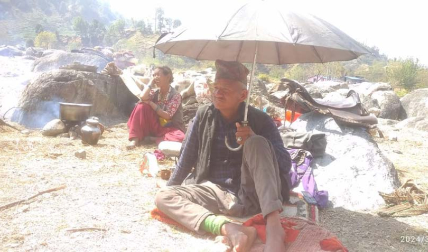 चिसो छल्न बेँसी झरेका बाजुराका मतदाता निर्वाचनमा मतदान गर्न नपाउने