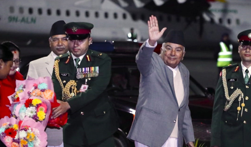 राष्ट्रपति जापानमा