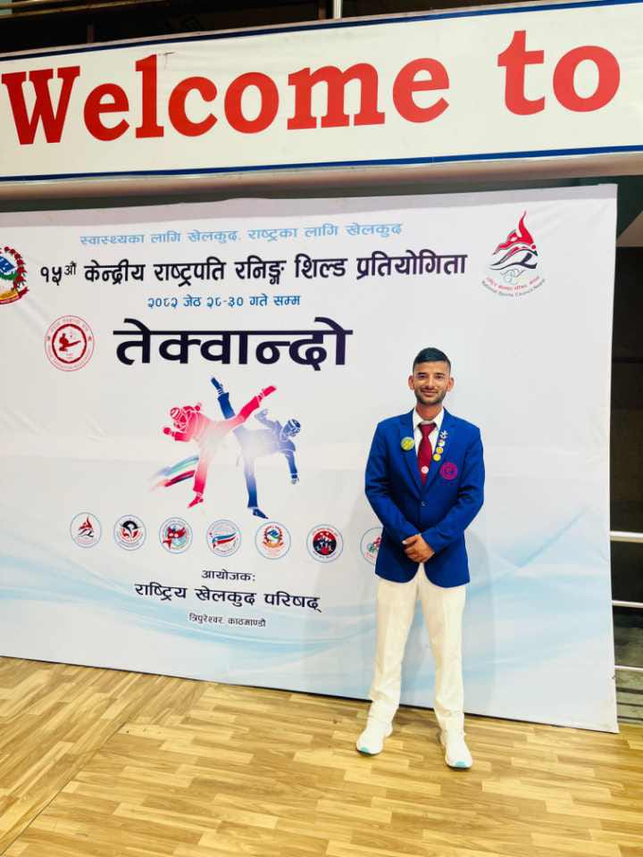 सुदूरपश्चिम प्रदेशका टेक बहादुर साउद बने पहिलो अन्तर्राष्ट्रिय तेक्वान्दो कोच
