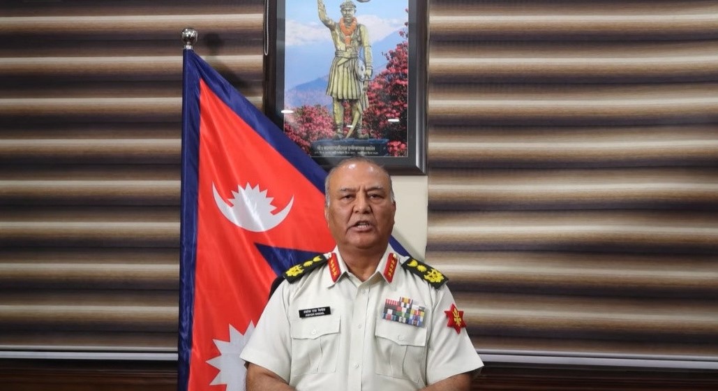 निर्वाचन सुरक्षालाई त्रुटिरहित ढंगबाट सम्पन्न गर्न प्रधानसेनापतिकाे निर्देशन