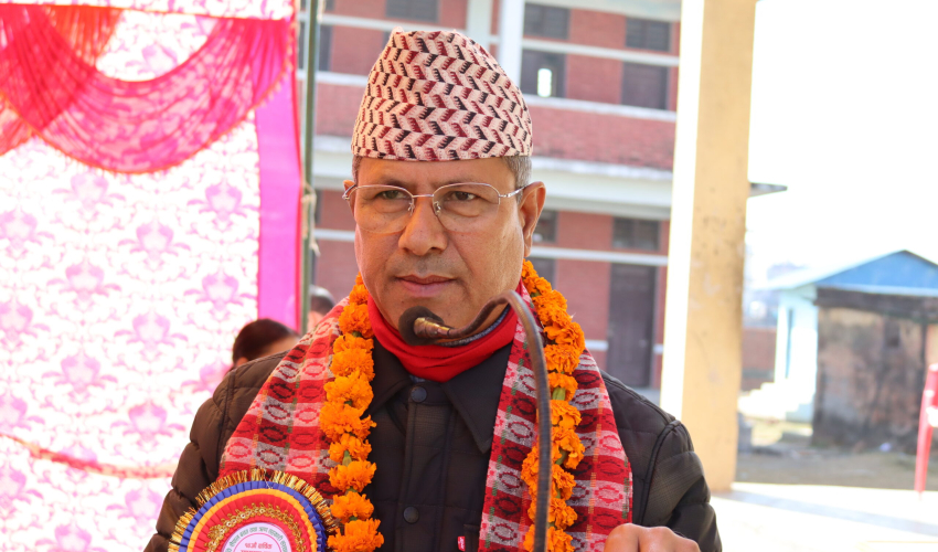  शिक्षाको गुणस्तर सुधार्न रिटायर्ड शिक्षकको मञ्च आवश्यकः नगरप्रमुख भट्ट