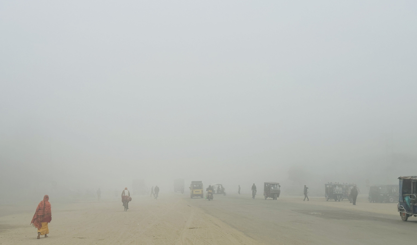 देशमा पश्चिमी वायुको आंशिक प्रभाव