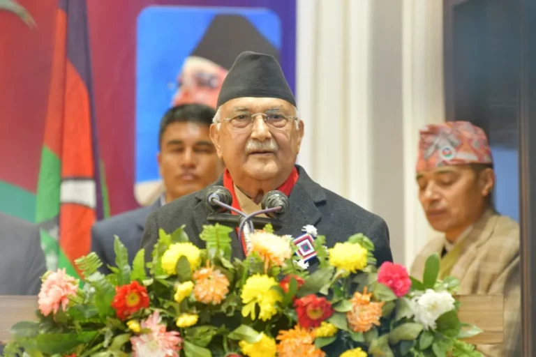 ओलीको जिकिर:  सरकारले अझै निष्पक्ष निर्वाचनको वातावरण बनाउन सकेन  