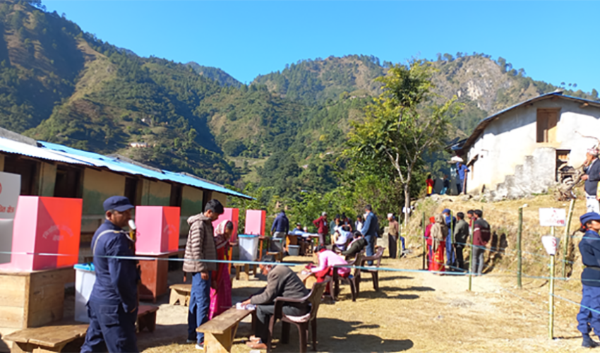 बैतडीमा मतदानस्थल निरीक्षणमा तीव्रता