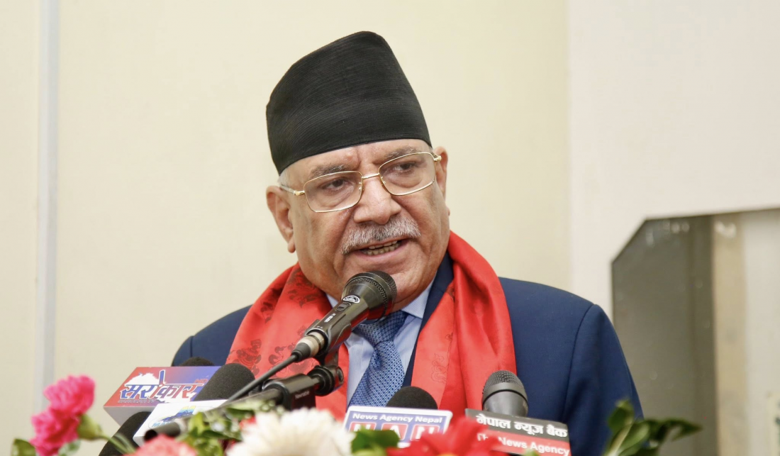 प्रचण्डको ब्रिफिङ- एमालेभन्दा धेरै सीट जित्ने निश्चित भइसक्यो, पहिलो दल बन्दैछौँ