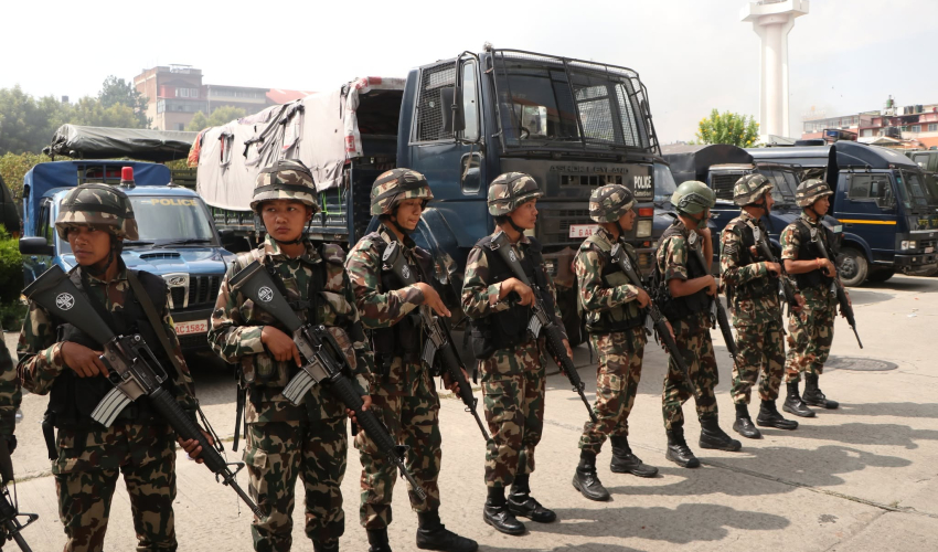 निर्वाचन सुरक्षाका लागि आजबाट ७९ हजारभन्दा बढी नेपाली सेना परिचालन