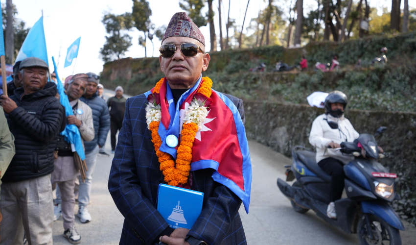 काठमाडौं–३ मा रास्वपाका राजुनाथ पाण्डे विजयी,कुलमान पराजित