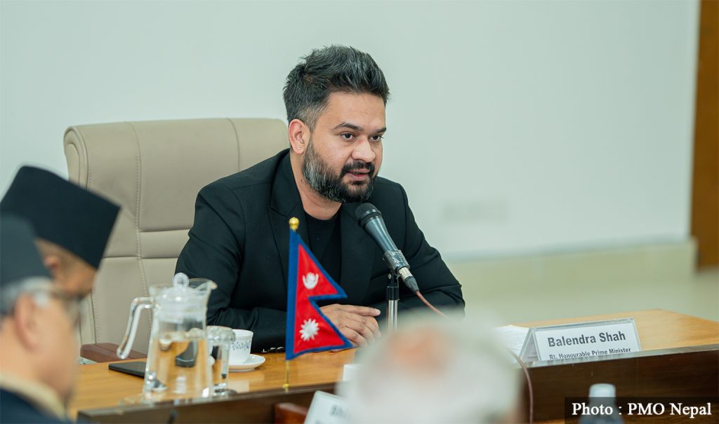 पहिलोपटक मुख्यमन्त्रीहरूसँग छलफल गर्दै प्रधानमन्त्री