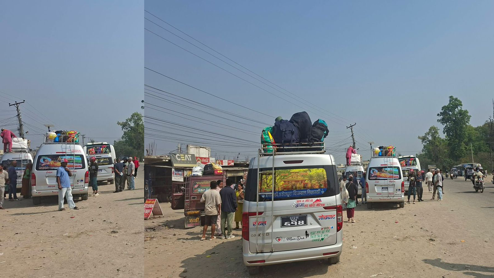 अत्तरिया बसपार्क क्षेत्रमा अस्तव्यस्त : सडक नै पार्किङ र यात्रु प्रतीक्षालय बनेपनि ट्राफिक प्रहरी भने मुखदर्शक !