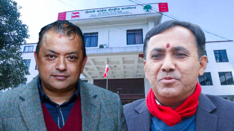 संसदीय दलको नेता चयन गर्न नसकेको भन्दै गगन र विश्व आलोचित