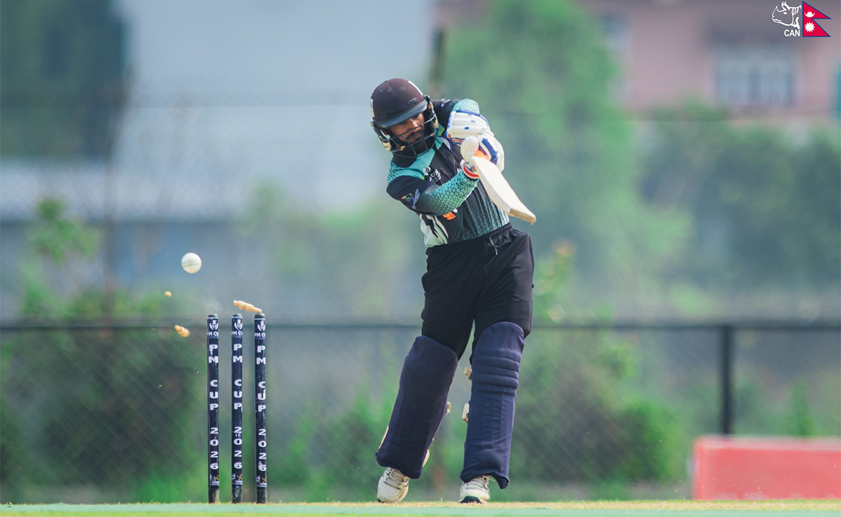 प्रधानमन्त्री कप फाइनल : आर्मीलाई सुदूरपश्चिमले दियो १६२ रनको लक्ष्य