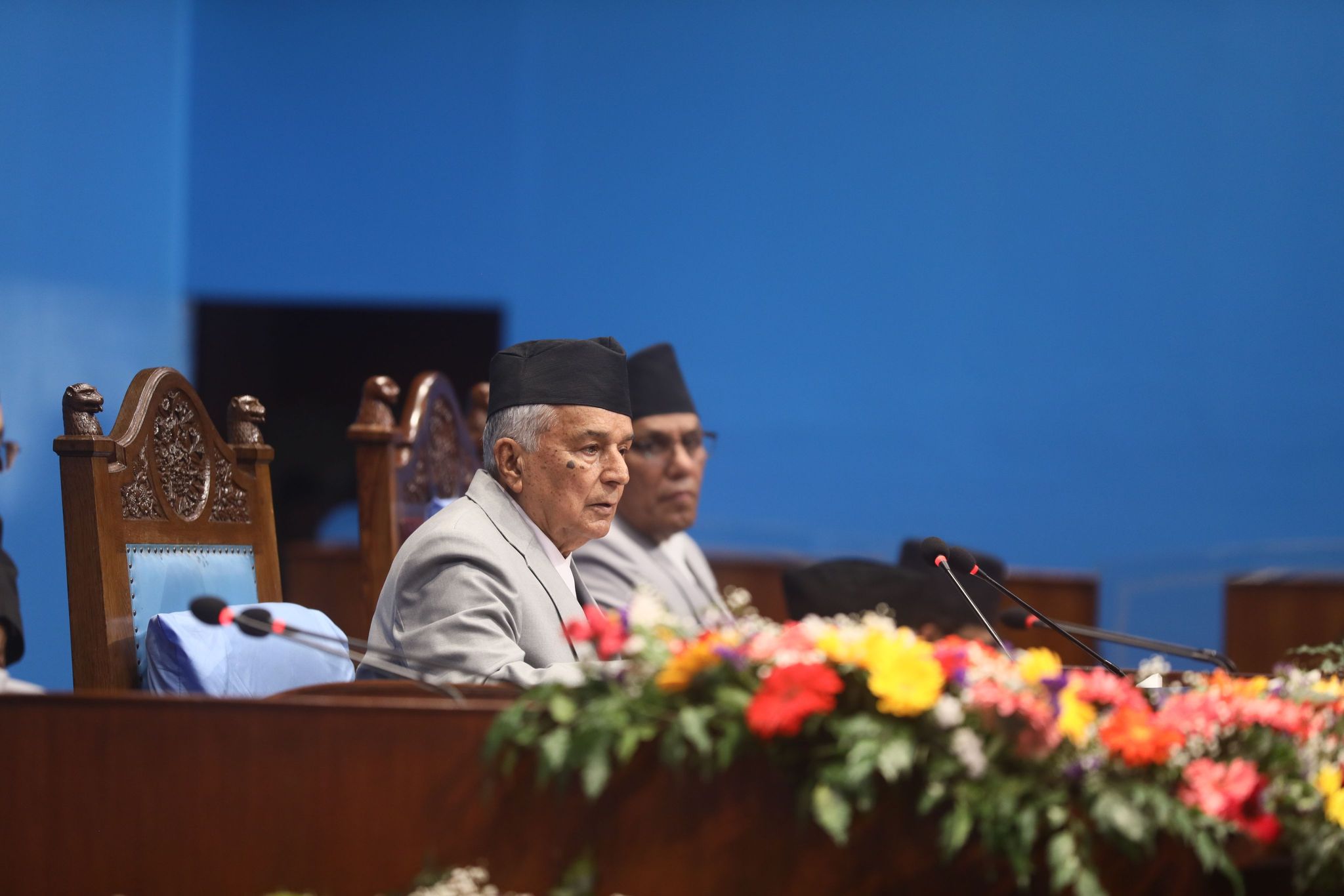 राष्ट्रपति पौडेलले दुवै सदनको संयुक्त बैठकलाई सम्बोधन गर्ने