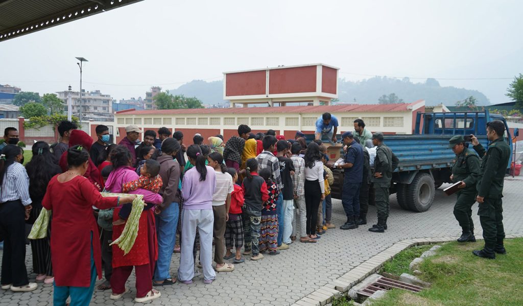 कीर्तिपुरमा सुकुम्बासी असन्तुष्ट: पेटभरि खाना छैन