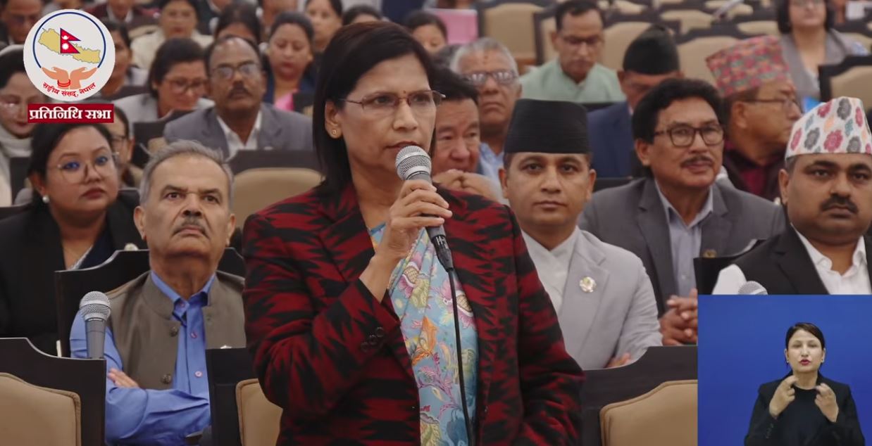 परराष्ट्रमन्त्री खनालले भारतमा दिएको अभिव्यक्तिको एमालेले संसदमा माग्यो जवाफ