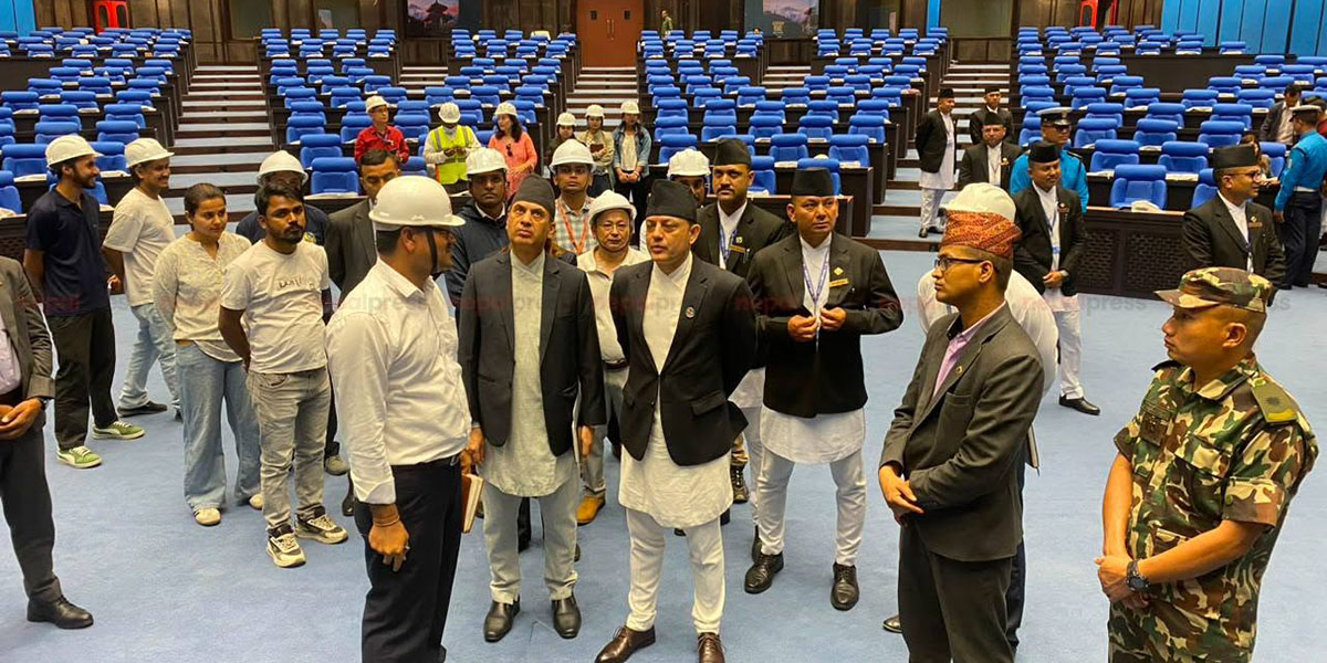 संसद् हल छिटो तयार गर्न सभामुखको निर्देशन, दैनिक १ करोड जरिवाना तिराउने चेतावनी