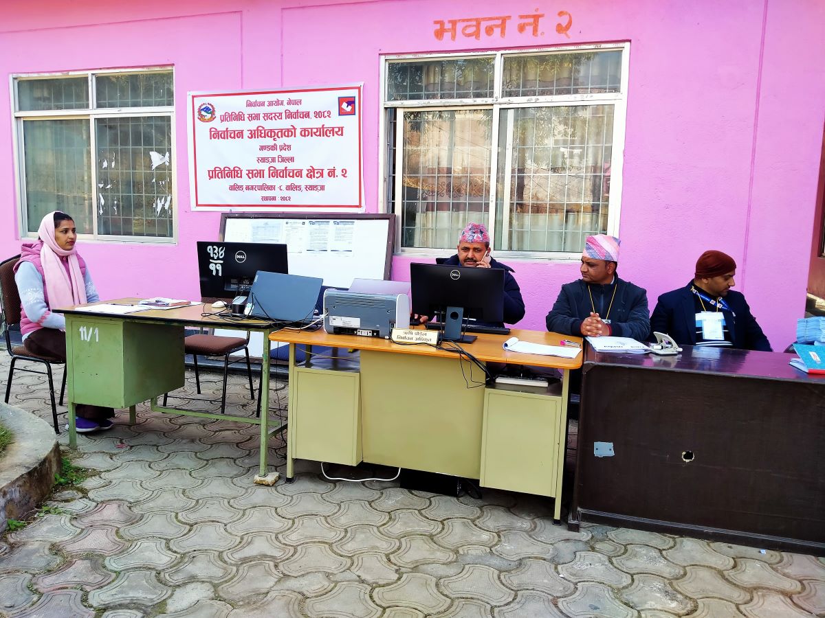 दुई पदका लागि स्याङ्जामा २८ जना चुनावी मैदानमा